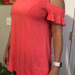 Pink Ruffle Old Navy Top